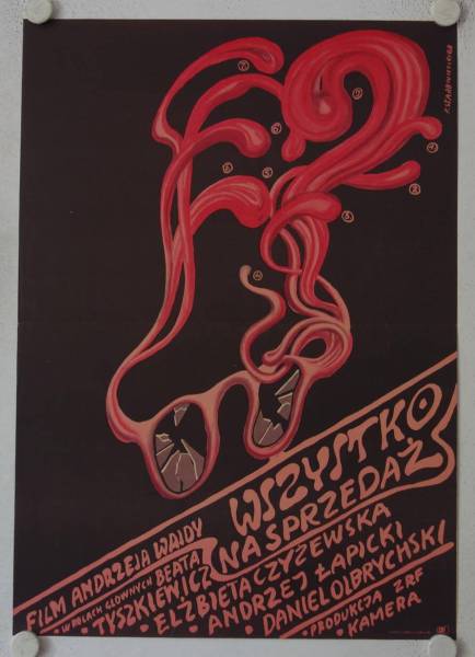Alles zu verkaufen originales polnisches Filmplakat